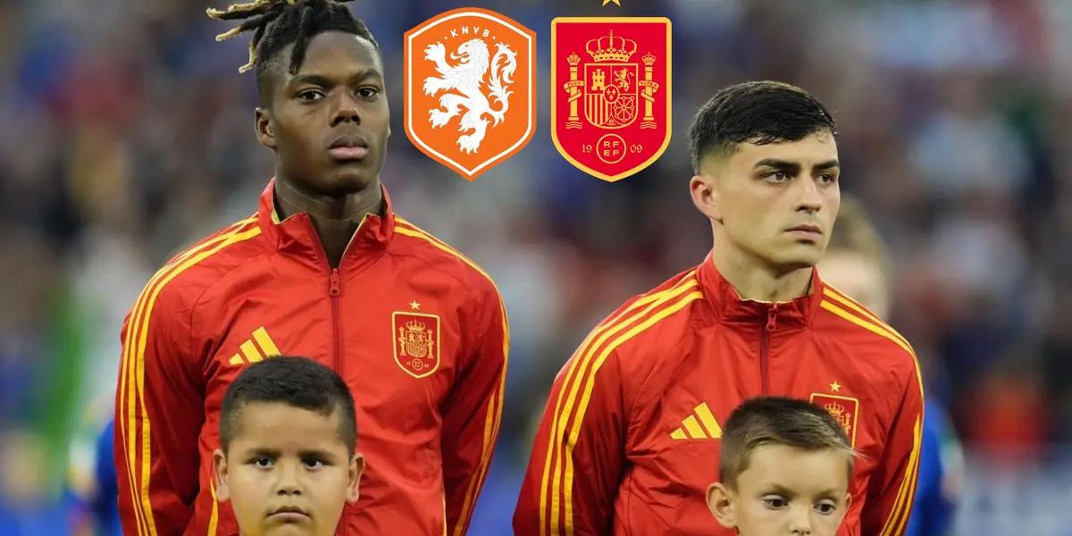 La conexión Pedri y Nico Williams es una realidad y contra Holanda ha acabado en gol