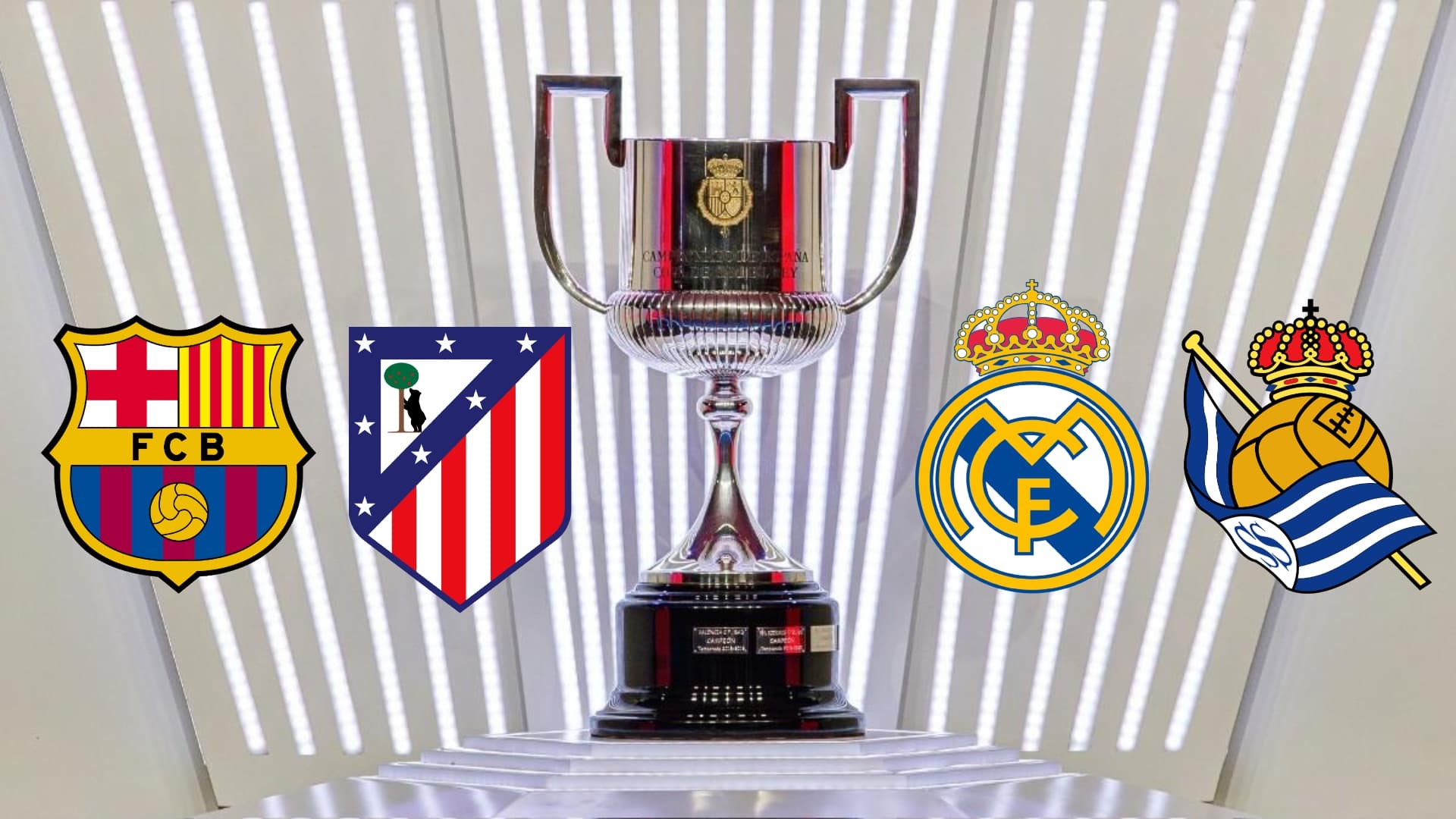 La Copa del Rey sorteará los enfrentamientos de semifinales a la 13:00 de España