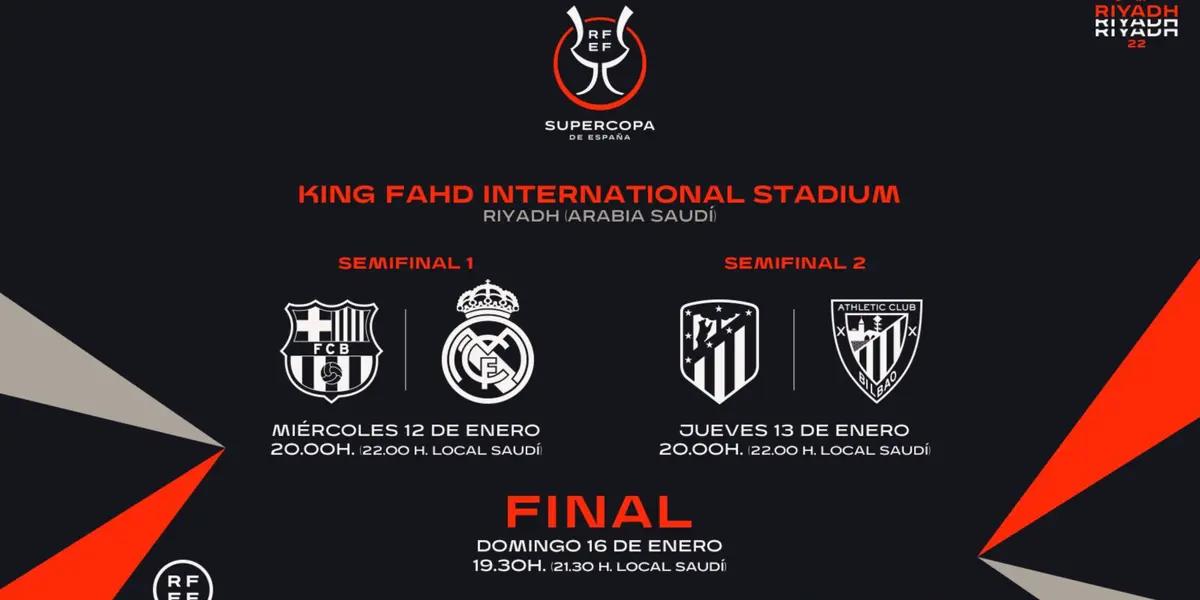 La decisión de que la Supercopa de juegue en Arabia Saudita no fue por la neutralidad sino por un tema económico.