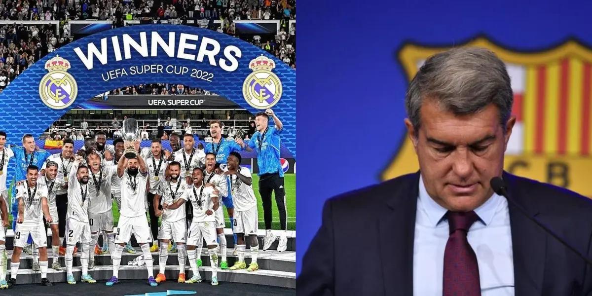 La diferencia entre los dos mejores equipos de España es abismal y mientras unos disfrutan de la gloria, el otro lucha por no desaparecer.