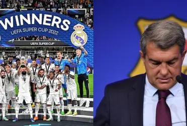 La diferencia entre los dos mejores equipos de España es abismal y mientras unos disfrutan de la gloria, el otro lucha por no desaparecer.