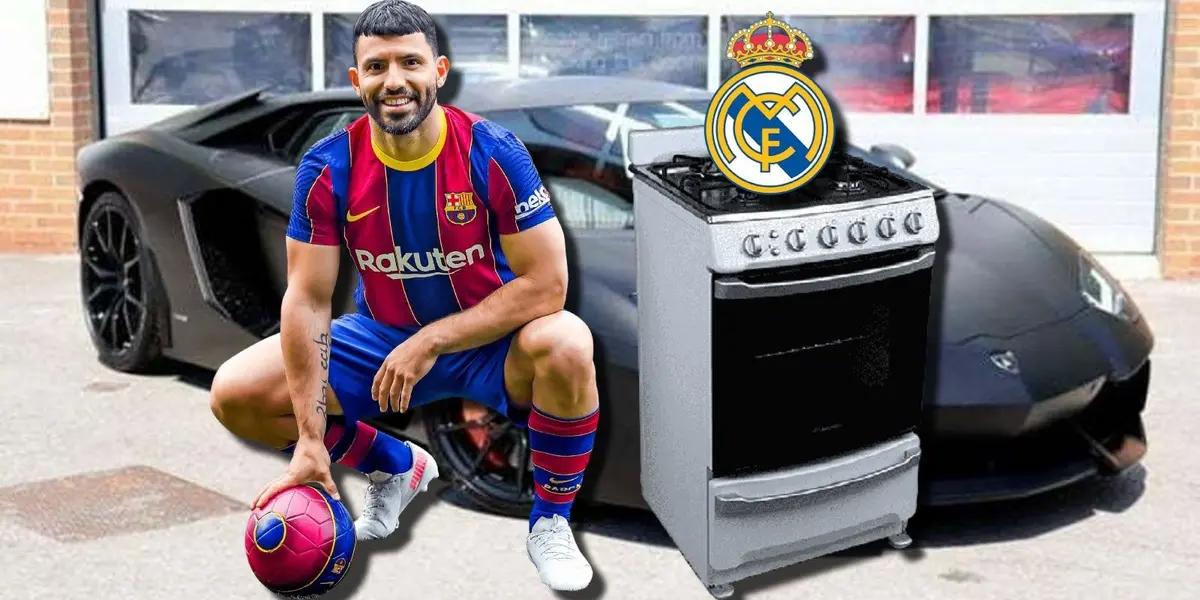 La diferencia de pensamiento entre este jugador del Real Madrid y Sergio Agüero, que gastó millones en un carro