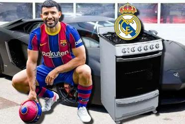 La diferencia de pensamiento entre este jugador del Real Madrid y Sergio Agüero, que gastó millones en un carro
