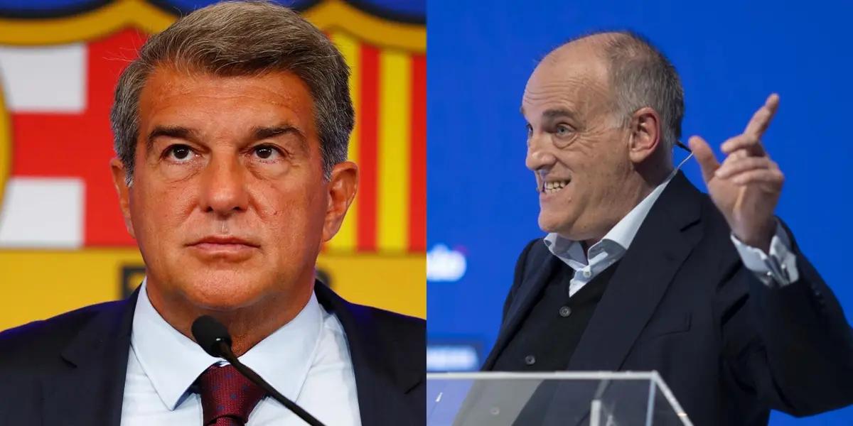 La directiva azulgrana lo emitió en sus redes sociales luego de perder la paciencia.