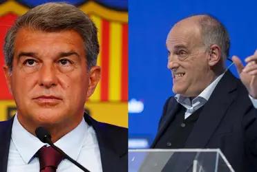 La directiva azulgrana lo emitió en sus redes sociales luego de perder la paciencia.