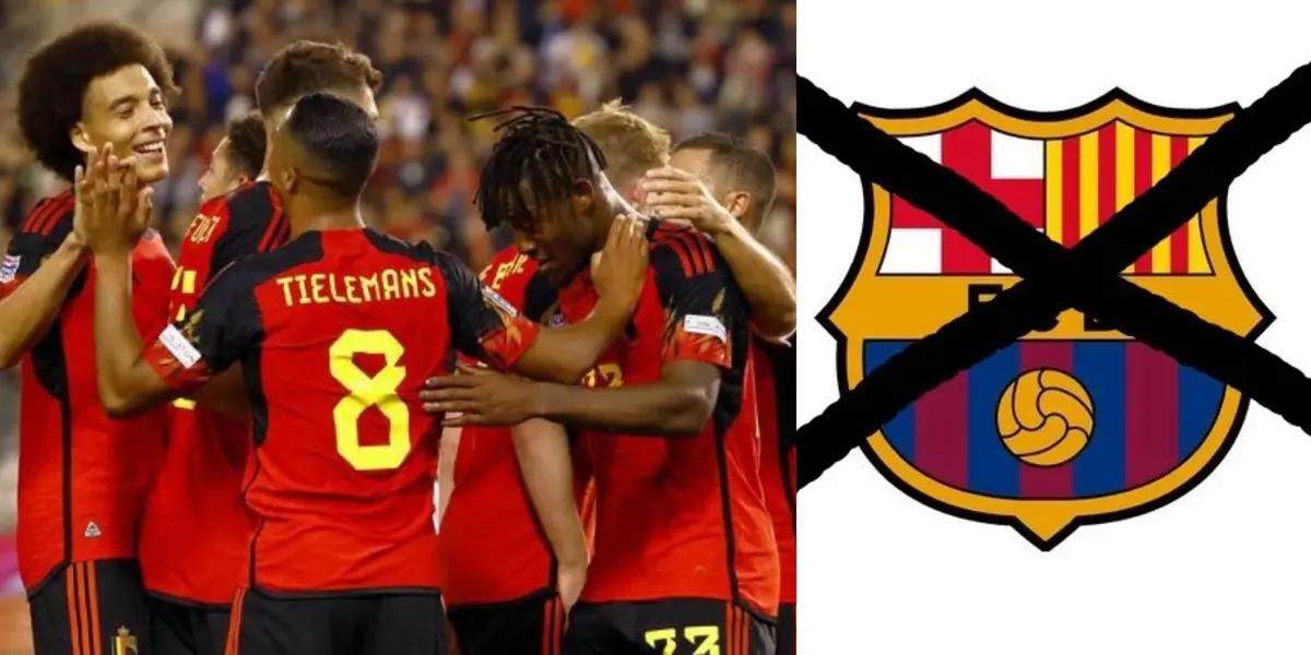 La directiva del Barza quiere al belga Tielemans, pero el jugador prefiere irse al eterno rival, el Real Madrid.