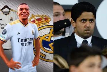 La directiva parisina no está de acuerdo con la decisión del delantero francés.