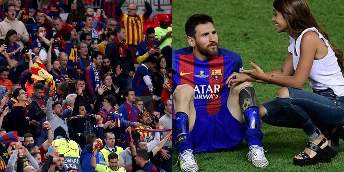 La esposa del astro argentino tuvo que ver en las negociaciones que se están llevando a cabo.