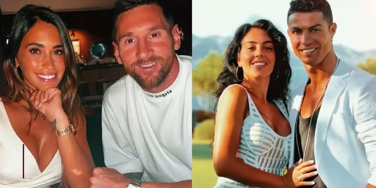 La esposa del jugador del Inter Miami y un agradable mensaje con la mujer del actual elemento del Al-Nassr y la Selección de Portugal.