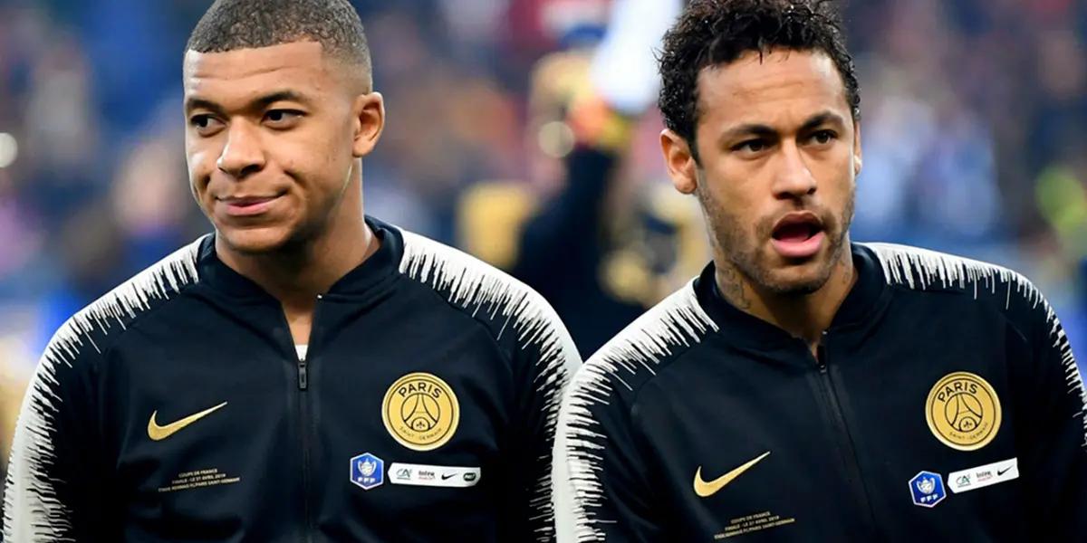 La estrella francesa del conjunto parisino estalló en el banquillo tras ser testigo de una jugada con Draxler y el brasileño como protagonistas ¿Estamos en presencia de un nuevo problema en el PSG?