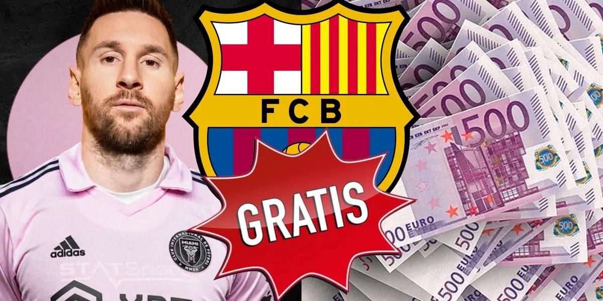 La estrella que quiere jugar en Barcelona gratis