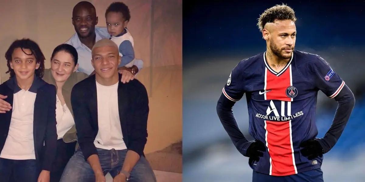 La familia de Kylian Mbappé le habría aconsejado termine con los conflictos con Neymar.