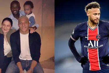 La familia de Kylian Mbappé le habría aconsejado termine con los conflictos con Neymar.