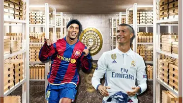 La fortuna actual de Ronaldinho a sus 44 años, mientras CR7 tiene 500 millones
