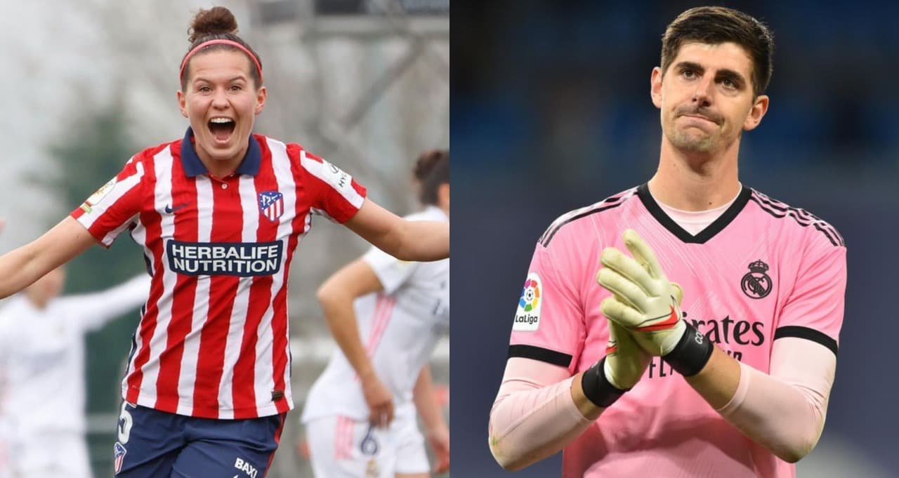 La futbolista Carmen Menayo del Atlético de Madrid felicitó al Real Madrid por la obtención de la Champions League, aunque dejo un duro reclamo en contra del portero merengue.