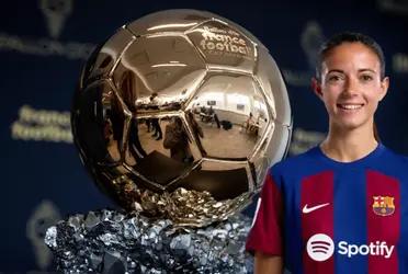 La futbolista del FC Barcelona pudo cumplir uno de los grandes objetivos de su vida