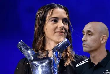 La futbolista que pertenece al FC Barcelona se acordó de Rubiales y le mandó un mensaje de apoyo a Jenni Hermoso.