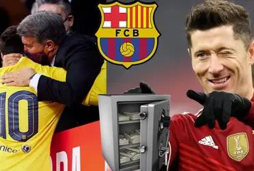 La gran inversión realizada por Robert Lewandowski demuestra que Laporta tenía el dinero para mantener al astro argentino pero decidió no hacerlo.