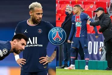 La guerra futbolística entre Mbappé y Neymar parece inclinarse a favor del delantero francés debido a una decisión del director técnico