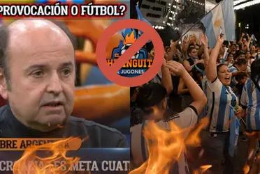 La hinchada albiceleste se cansó de los comentarios ‘anti selección’ y tomaron cartas en el asunto.