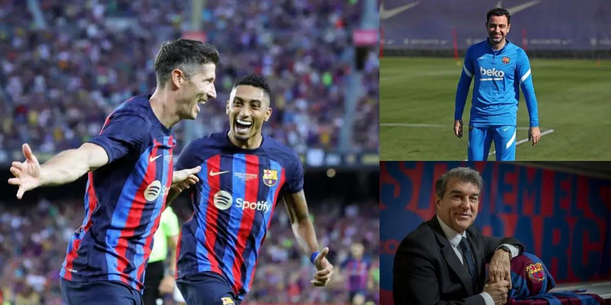 La hinchada azulgrana no puede creer lo que hizo el jugador brasileño.