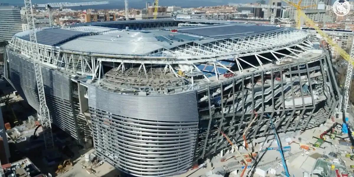 La imagen del interior del nuevo Bernabéu que ha disparado las burlas en redes