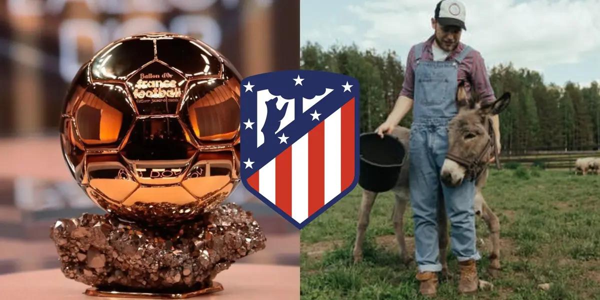 La increíble historia de esta súper estrella del Atlético de Madrid