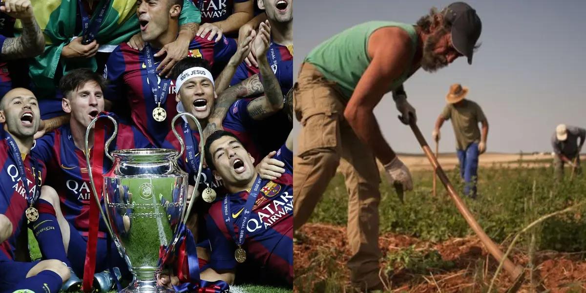 La increíble historia de este campeón d Champions con Barca