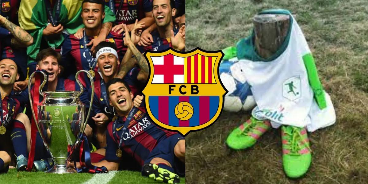 la increíble historia de este jugador del Barcelona