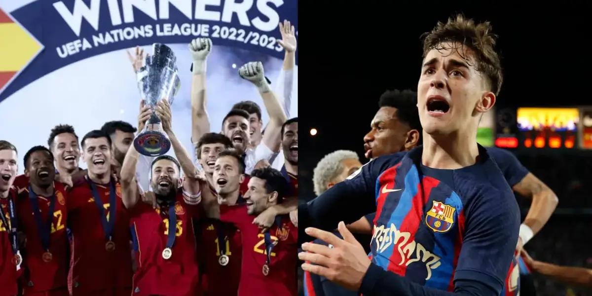 La increíble reacción de Gavi ante sus agresores