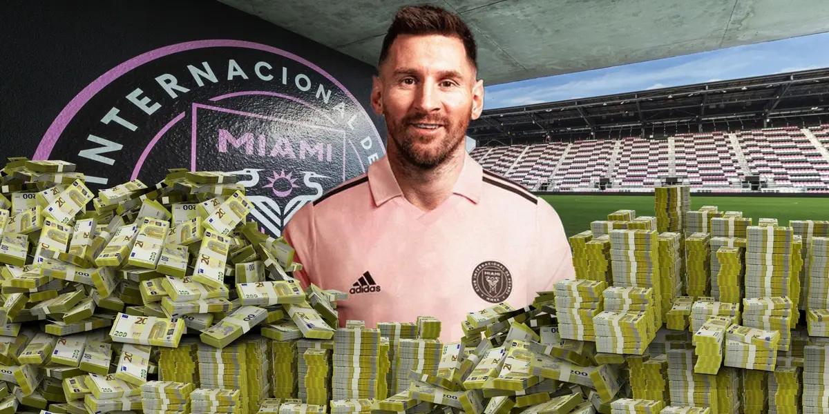la increíble suma de dinero que percibirá Lionel Messi en Inter Miami