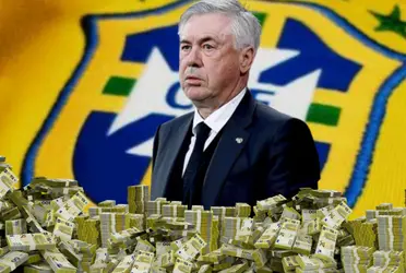 Se filtró, el increíble sueldo que pagará Brasil a Ancelotti si abandona el Madrid