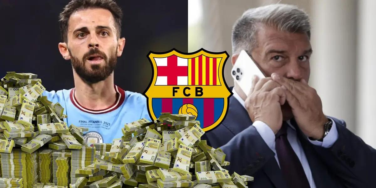 La insólita suma de dinero que Bernardo Silva demanda Barcelona