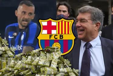 La insólita suma de dinero que exige Brozovic para jugar en Barcelona