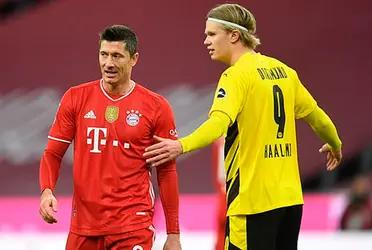 La institución bávara puede arruinar el sueño de los equipos españoles que quieren a Haaland. Si Robert Lwandowski decide renovar (luego de no asegurarlo), el Bayern no durará en lanzarse a por el atacante noruego del Borussia Dortmund.