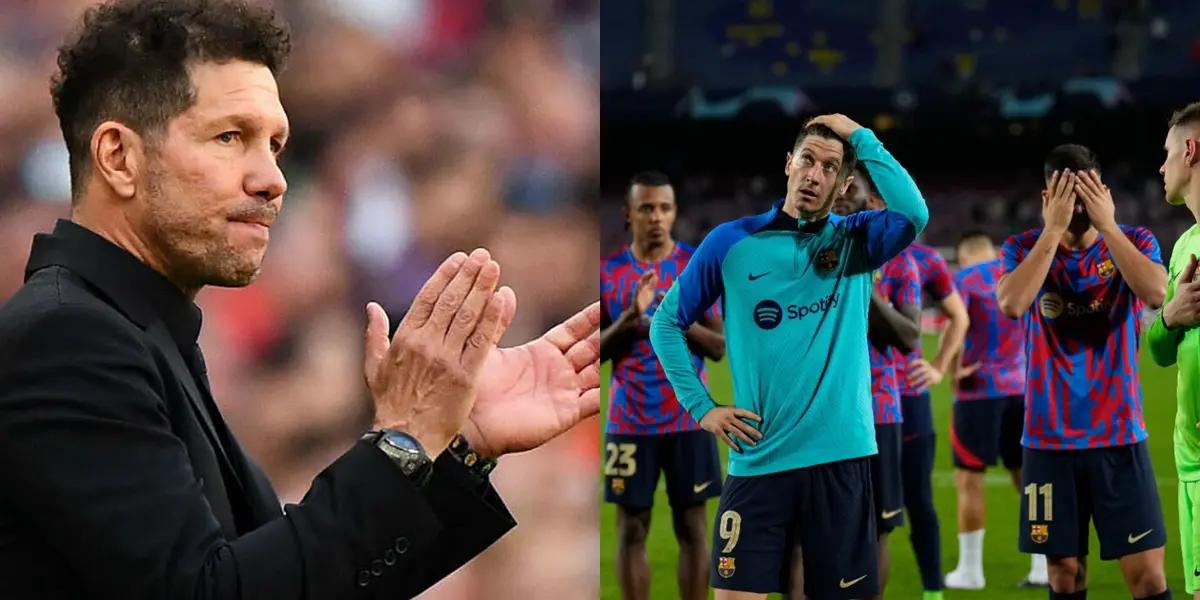 La institución colchonera le mandó un dardo a la directiva culé.