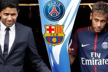 La institución culé disparó la mecha y la bomba explotó en París Saint-Germain.