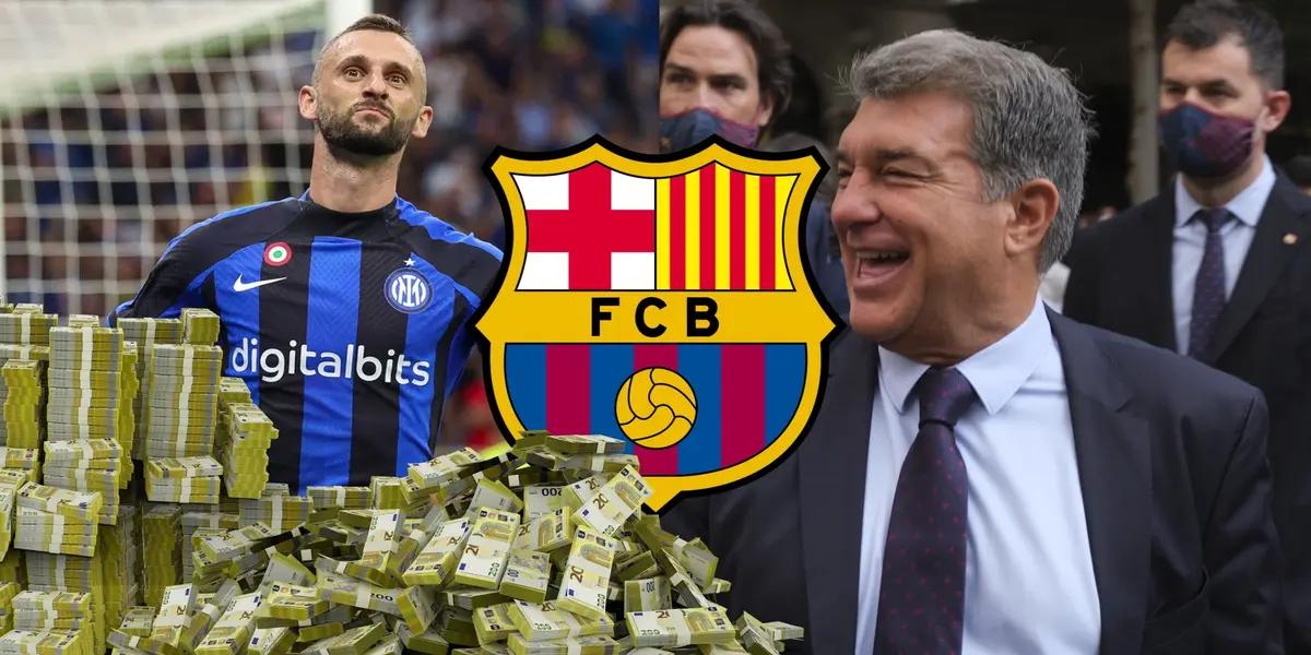La irreal suma de dinero que pide Brozovic para jugar en Barcelona