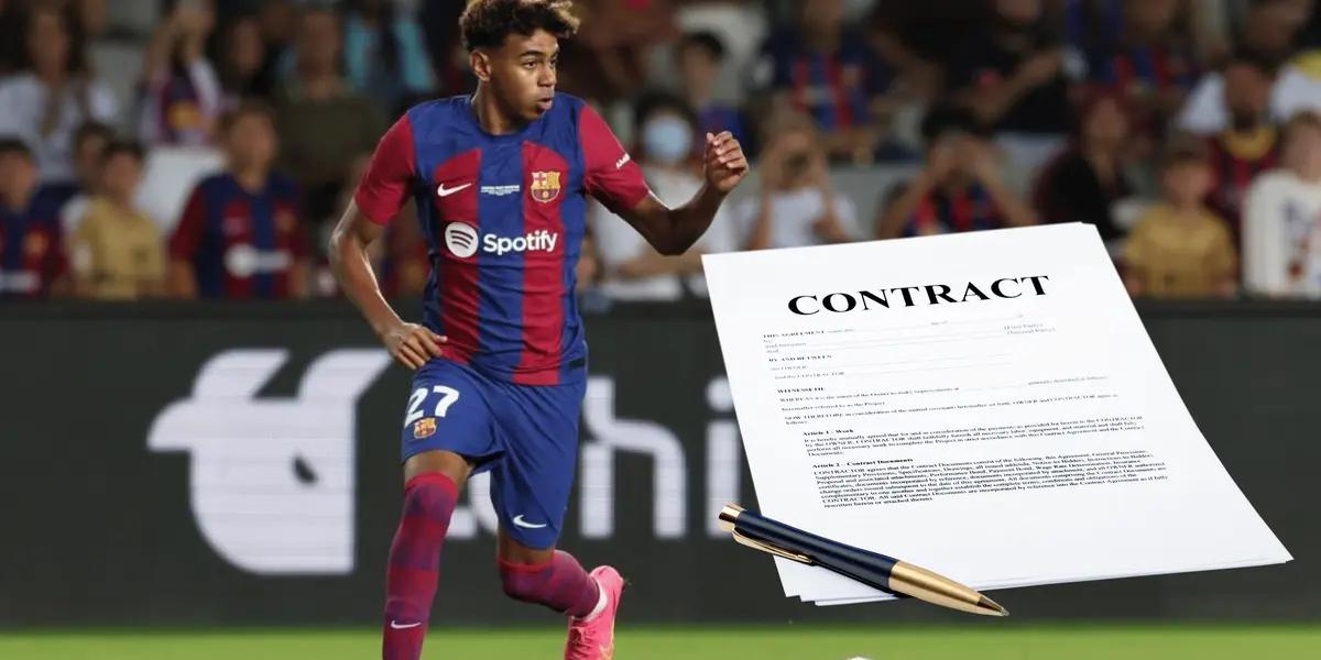 La joven promesa del fútbol español extenderá su vínculo con el elenco culé hasta 2026 por una cifra que dejó a todos anonadados