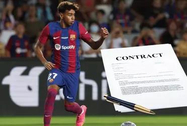 La joven promesa del fútbol español extenderá su vínculo con el elenco culé hasta 2026 por una cifra que dejó a todos anonadados