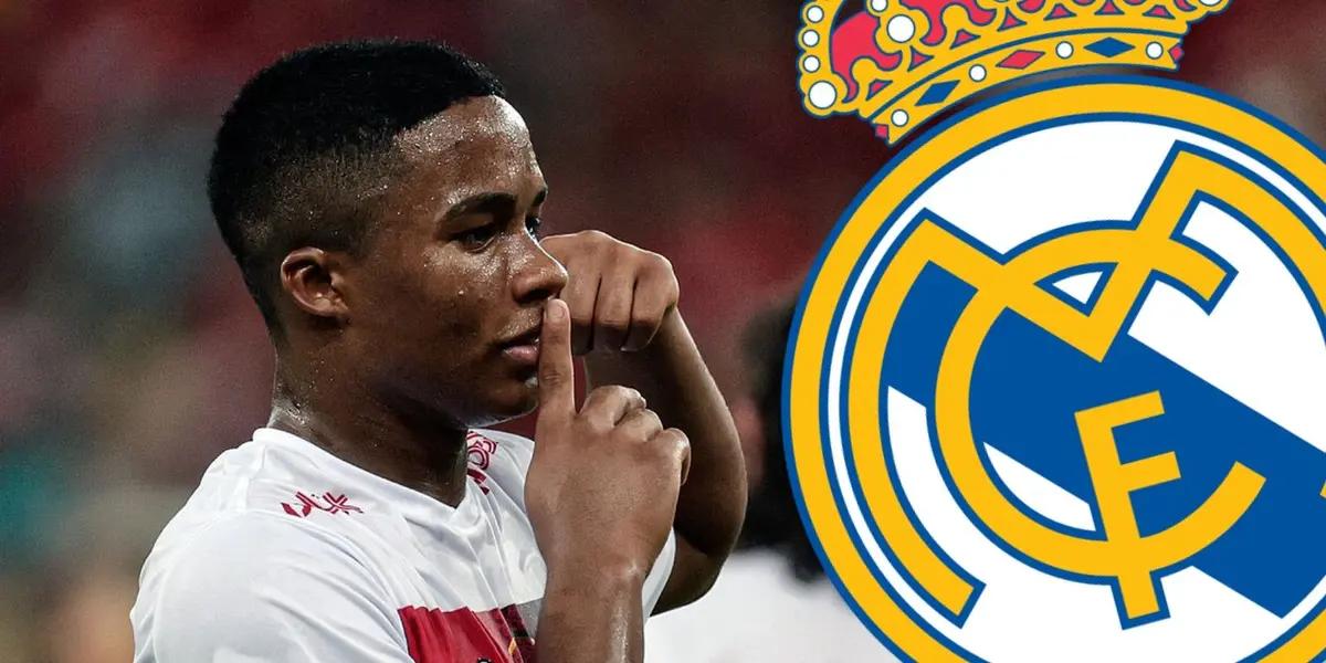 La joya del Palmeiras se mostró muy contento por el fichaje por la Casa Blanca y aseguró que dos futbolistas lo motivaron a poner el gancho.