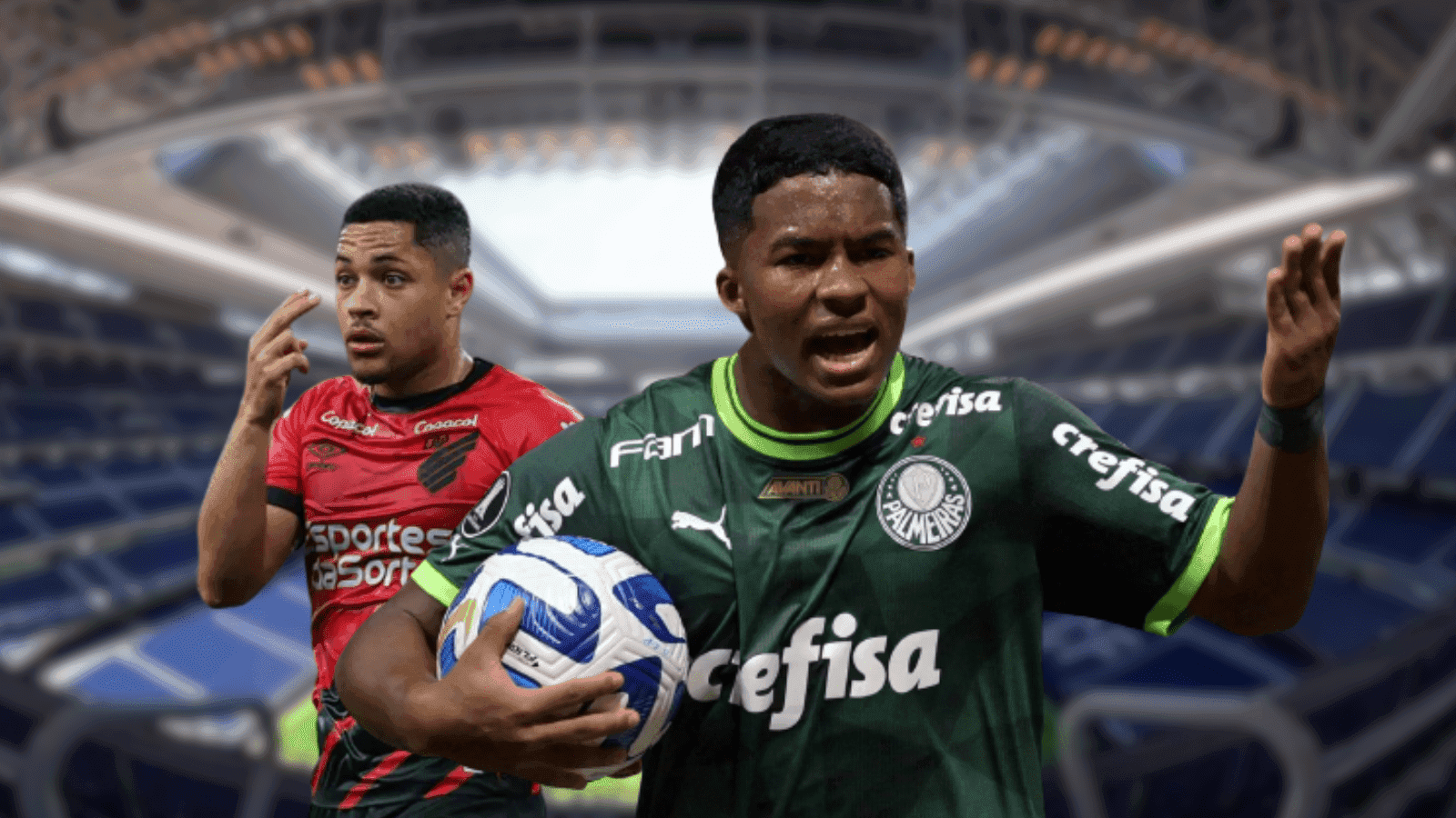 La joya del Real Madrid hizo parte de una heroica noche del Palmeiras en la definición del Brasileirao