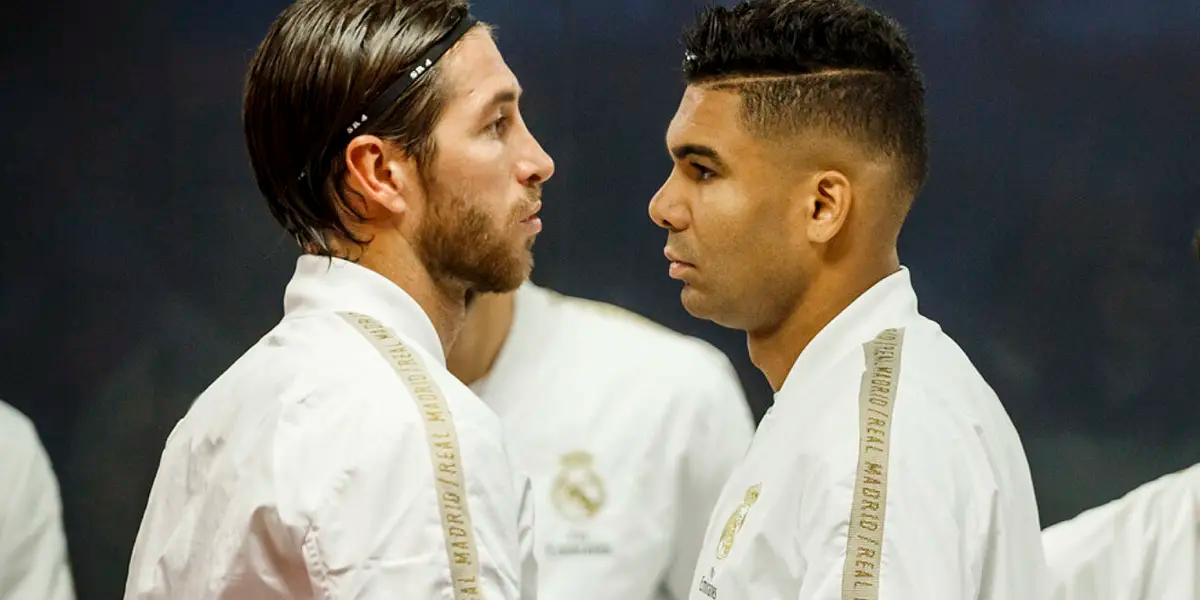 La jugada que culminó con la expulsión de Sergio Ramos, en el encuentro que el Lorient empató ante PSG, se vio mil veces en Real Madrid con diferente resultado. Mientras en Francia al andaluz lo expulsan, en estas tierras Casemiro tiene pase libre.