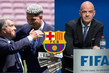 La lesión de Ronald Araujo le traería un rédito económico a todo el Barcelona,