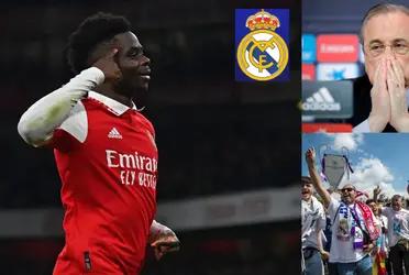 La leyenda del Manchester United se dirigió al equipo merengue.