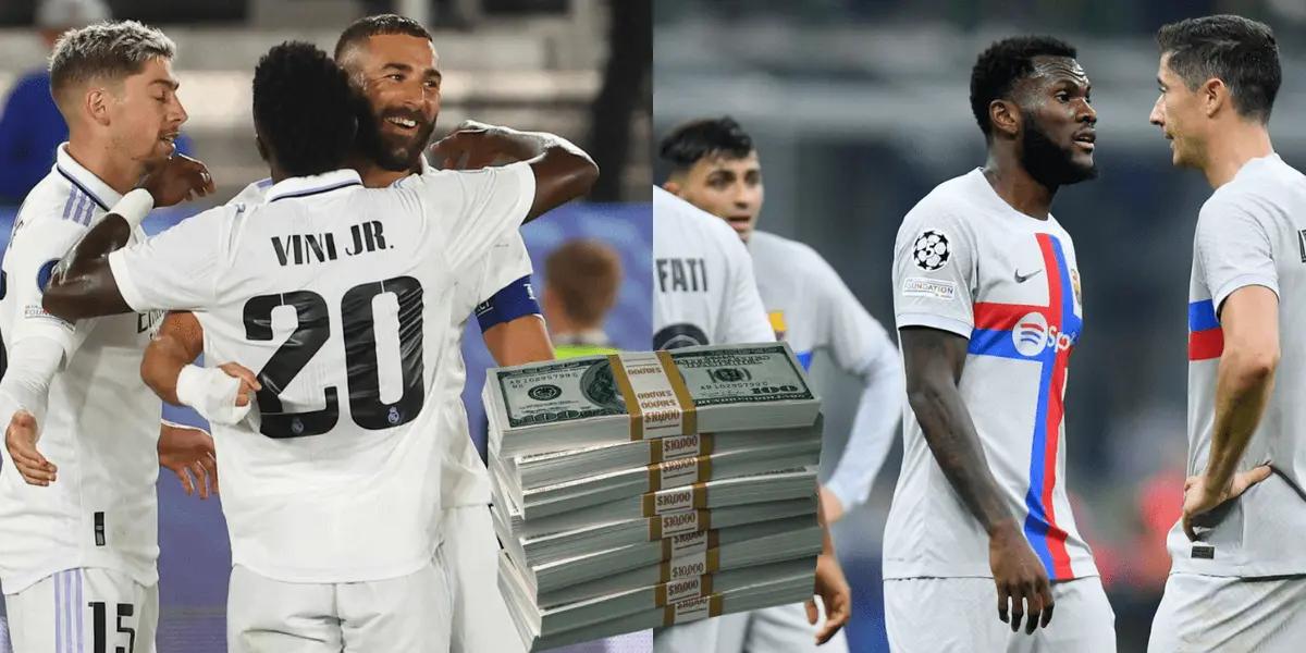 La llave del Real Madrid para vencer al Barcelona tendría un valor de 1700 millones de euros.