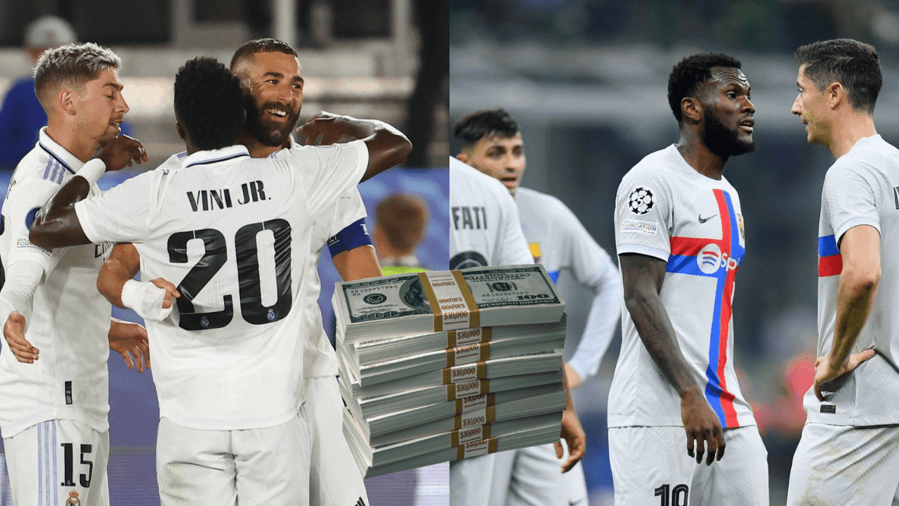 La llave del Real Madrid para vencer al Barcelona tendría un valor de 1700 millones de euros.