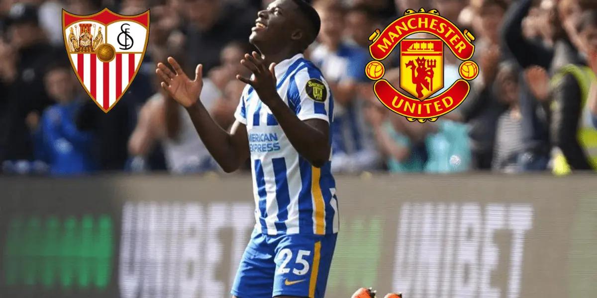 La llegada de Casemiro al Manchester United no le gustó nada a Moisés Caicedo y ahora pasaría al Sevilla.