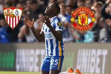 La llegada de Casemiro al Manchester United no le gustó nada a Moisés Caicedo y ahora pasaría al Sevilla.