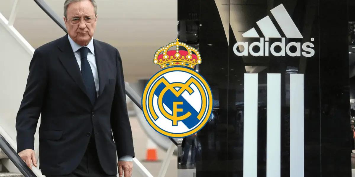La marca alemana estaría presionando a Florentino para la vuelta de un jugador que ya no quiere.